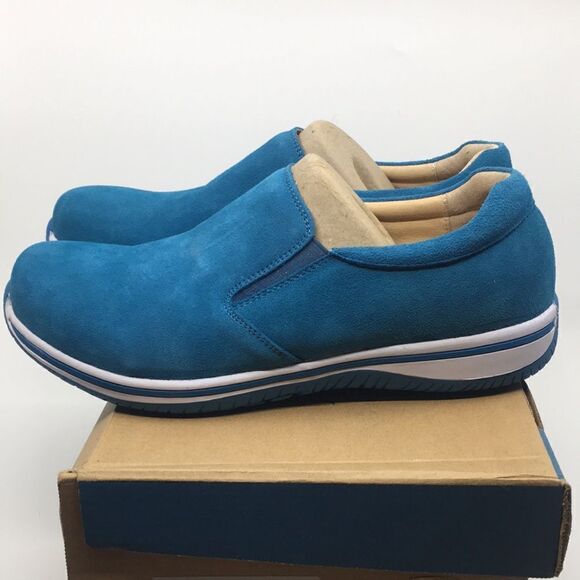 NIB Alegria Men’s Aaron Blur Suede Slip On Shoes - Size 47 EU 13 US main image 12